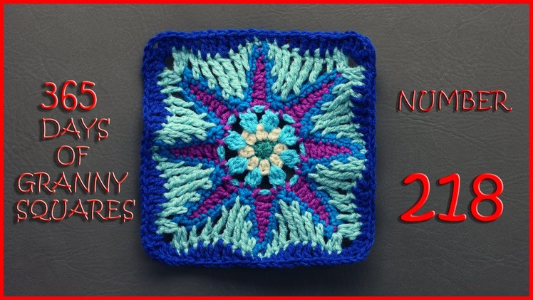 365 Days of Granny Squares Number 218