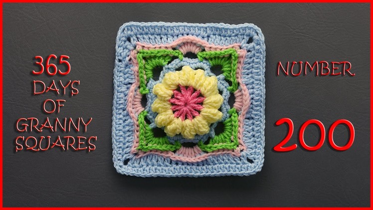 365 Days of Granny Squares Number 200
