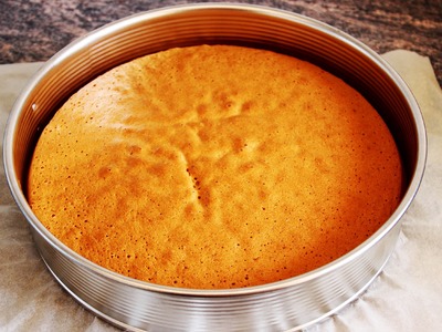 Basic Sponge Cake Base Recipe | HappyFoods