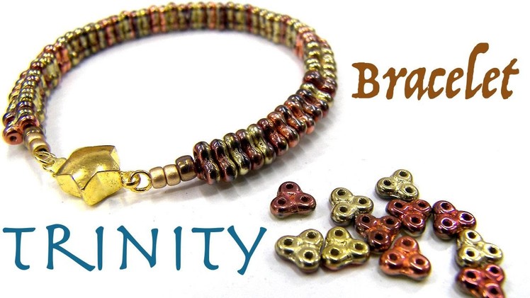 Beading Ideas - Trnity Beads Bracelet