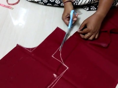 Blouse cutting in tamil