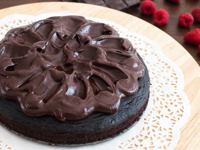Crazy Cake with Chocolate Ganache Recipe