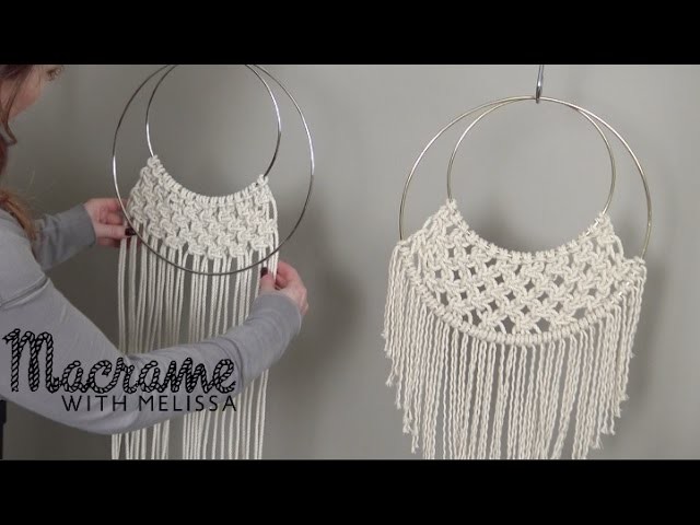 DIY Beginner Macrame Wall Hanging Project with Crafty Ginger