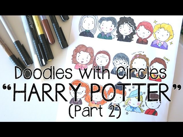 Doodles with Circles : Harry Potter (Part 2)