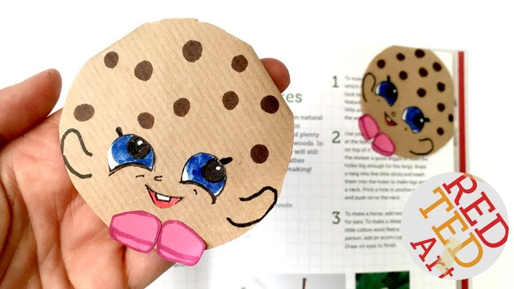 Easy Cookie Bookmark - Kooky Shopkins Inspired - Kawaii