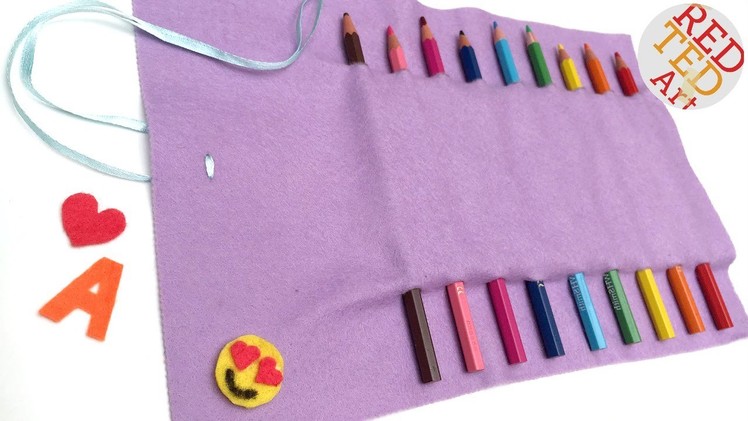 Easy No Sew Pencil Roll Up - Back to School - Collab with Jenny Origami Tree