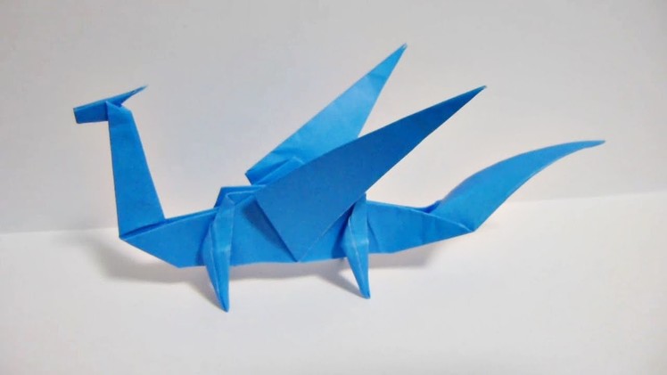 Easy Origami Dragon 折り紙 折り方 簡単なドラゴン
