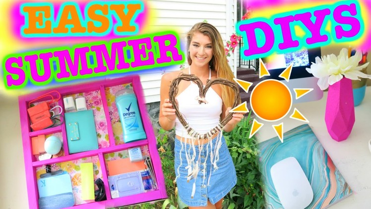 EASY Summer DIYs you NEED to Try!