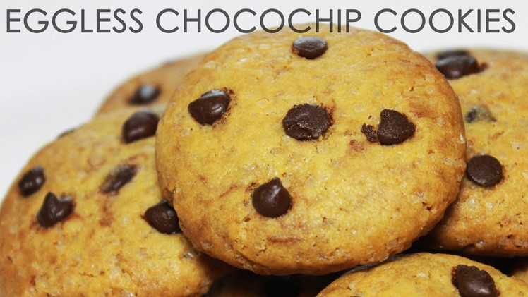 Eggless Chocochip Cookies | Easy & Chewy Cookies Recipe | Kanak's Kitchen