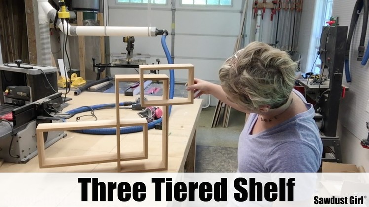How to Build a Three Tiered Wood Shelf