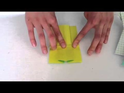 How To Fold an Origami Dress