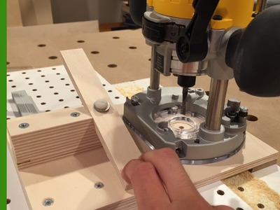 How to Make a Shelf Pin Hole Drilling Jig