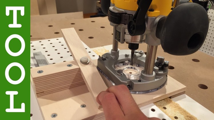 How to Make a Shelf Pin Hole Drilling Jig