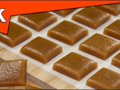 HOW TO MAKE CARAMELS - Chewy Caramel Toffee