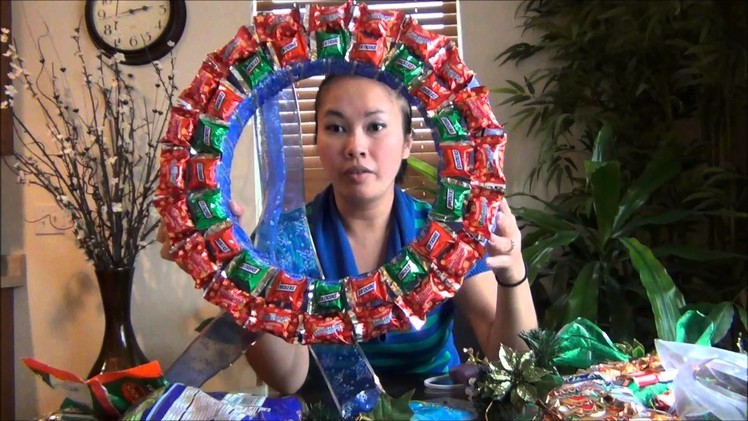 How to make Sieng's Chocolate Wreath.Gift ideas