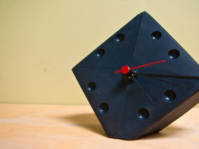 How to ShapeCrete :: Make a Concrete Juice Box Clock