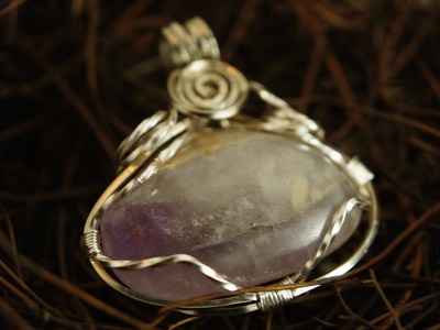 How to wire wrap small stone without holes