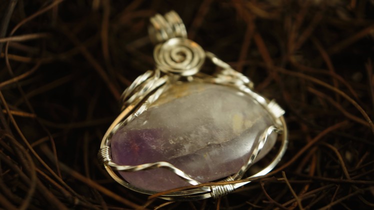 How to wire wrap small stone without holes