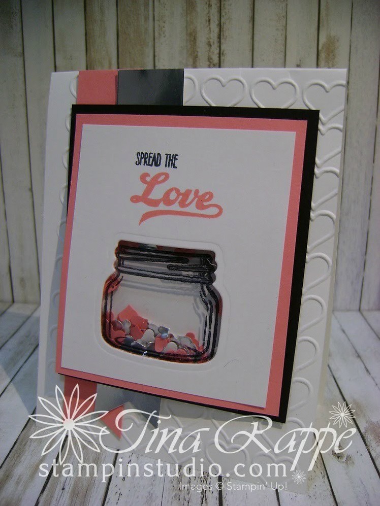 Jar of Love Shaker Card
