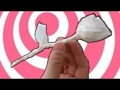 Kako napraviti ruzu od maramice. How to make napkin rose