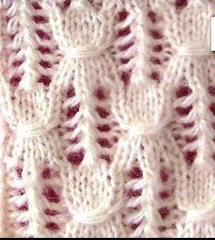 Knit Pattern * PRETTY SUMMER LACE PATTERN *