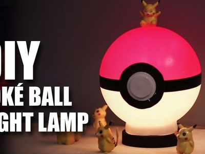 Mad Stuff With Rob - Poké Ball Night Lamp | Pokemon Go