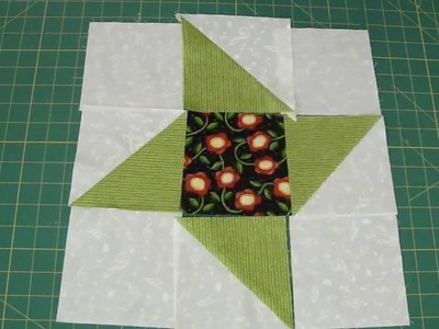 Make a Friendship Star Quilt Block Using Turnovers - Turnover Week
