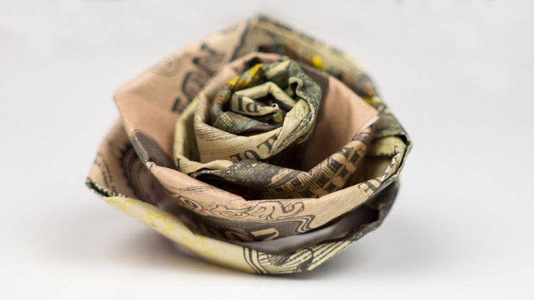 Money Gift Wedding Rose - Cash Crafting Tutorial
