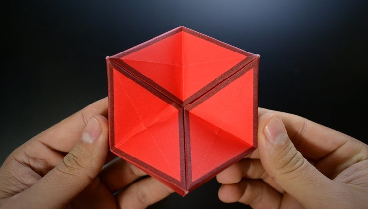 Origami: Action Toy. 3D Hexaflexagon - Instructions in English BR
