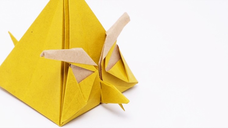 Origami Angry Yellow Bird - Time-lapse (Ryan Dong)