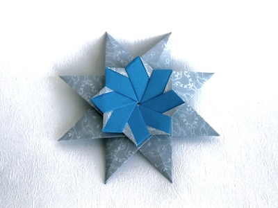 Origami christmas star 'Corona Grande' by Maria Sinayskaya