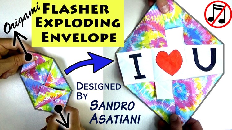 Origami Flasher Exploding Envelope (no music)