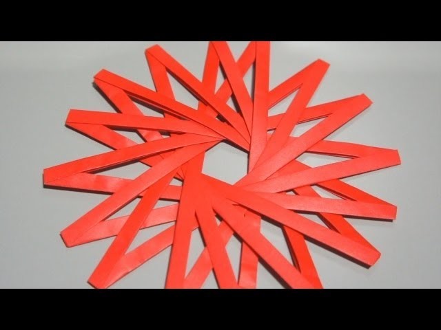 Origami Hexadecagram (Jo Nakashima)