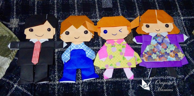 Origami Maniacs 134: The Family 1: Heads