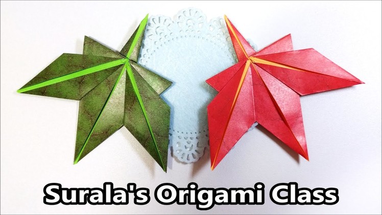 Origami - Maple Leaf