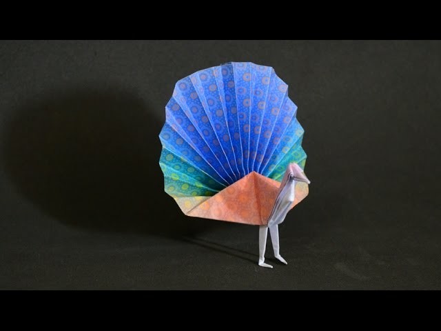 Origami: Peacock
