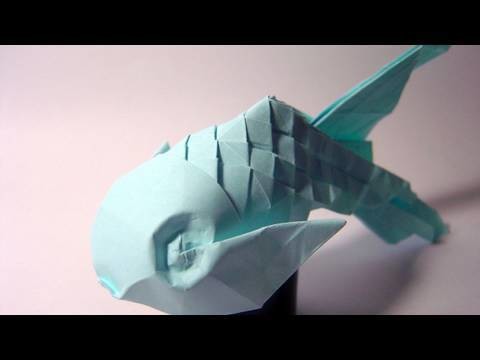 Origami Scaled Fish - not a tutorial