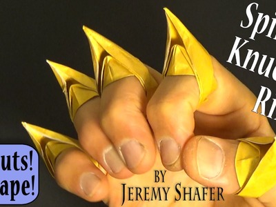 Origami Spiked Knuckles!