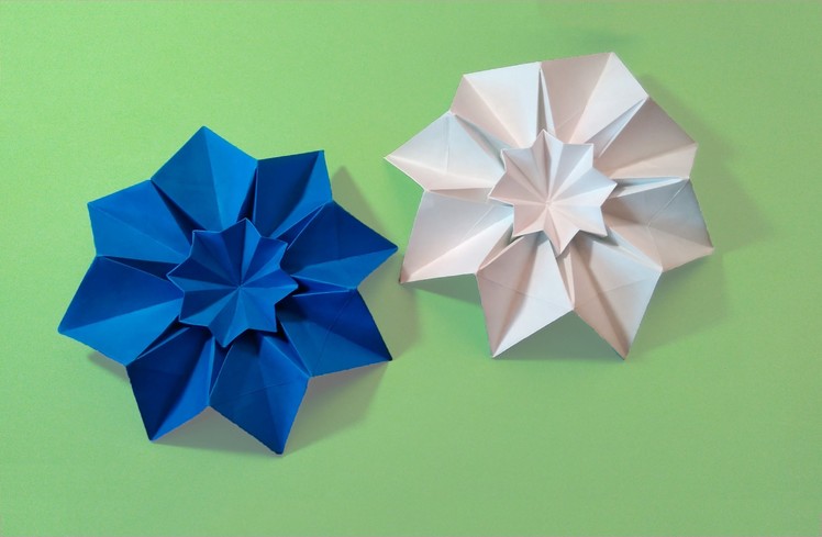 Origami Star Blessilda (designer Alphonsus Nonog). Ideas 4 room decoration
