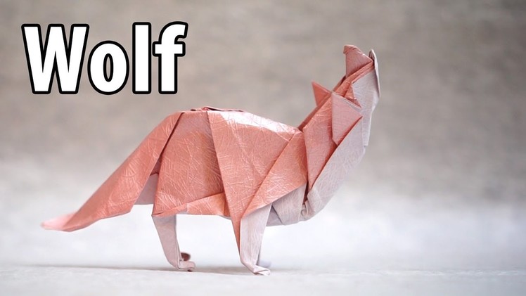 Origami Wolf tutorial - DIY (Henry Phạm)