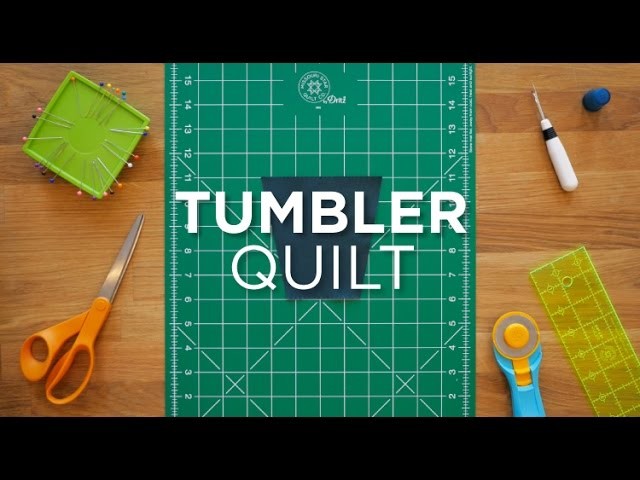 Tumbler Block - Quilt Snips Mini Tutorial