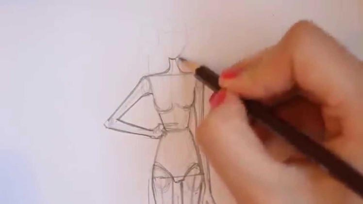 TUTORIAL - Fashion Figure Step by Step