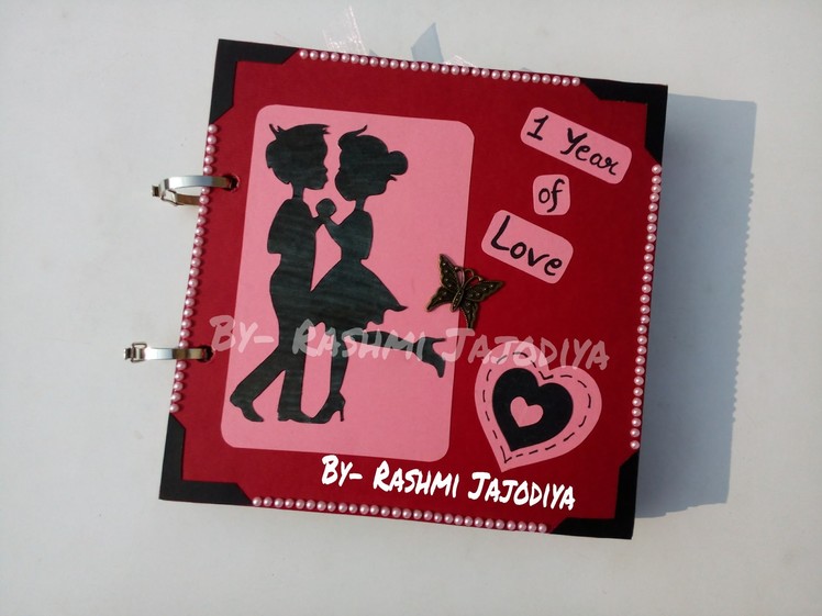 Valentines Scrapbook. Love Scrapbook. Mini Scrapbook | by Rashmi Jajodiya