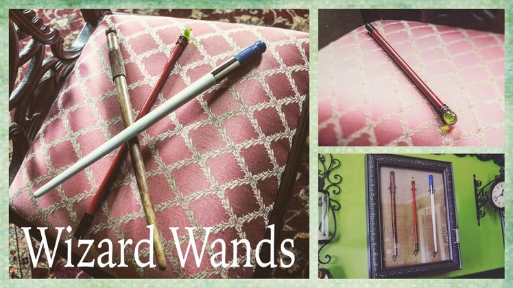 Wizards of Waverly Place Wands | Shadow Box Tutorial