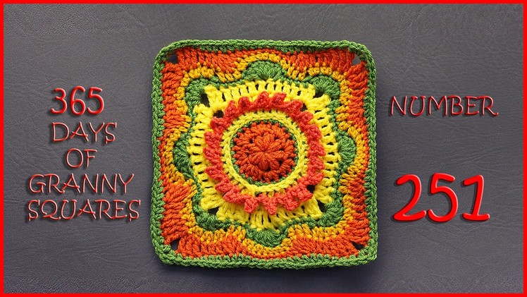 365 Days of Granny Squares Number 251