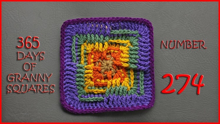 365 Days of Granny Squares Number 274