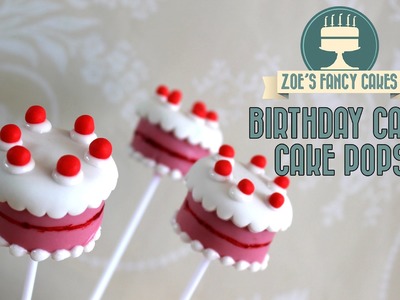 Birthday cake pops: How to make birthday cake cake pops