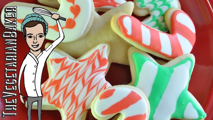 Easy Christmas Cookie Decorations For Santa | The Vegetarian Baker