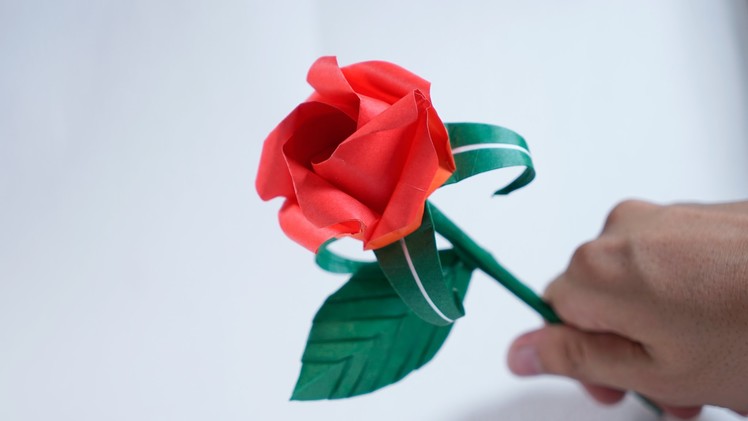 Easy Origami Rose - Henry's Rose tutorial (Henry Phạm)