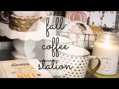 Fall Coffee Station 2016